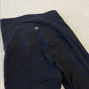 NWOT Lululemon Align Mini Flare Black Leggings size 2